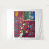 Kunststil von Henri Matisse Wandteppich (Vorderseite (Horizontal))