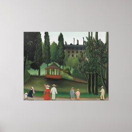 Kunststil von Henri Rousseau Leinwanddruck