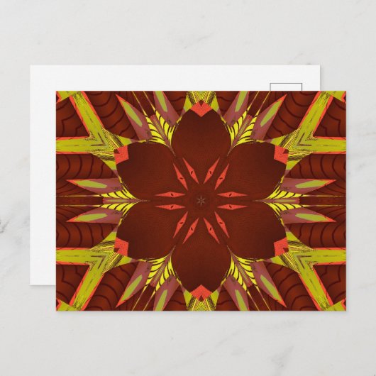 KUNSTSTOFF 1 POSTKARTE (Vorne/Hinten)