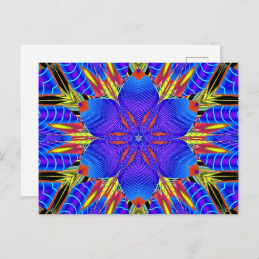 KUNSTSTOFF 2 POSTKARTE (Vorne/Hinten)