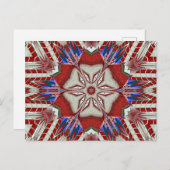 KUNSTSTOFF 8 POSTKARTE (Vorne/Hinten)