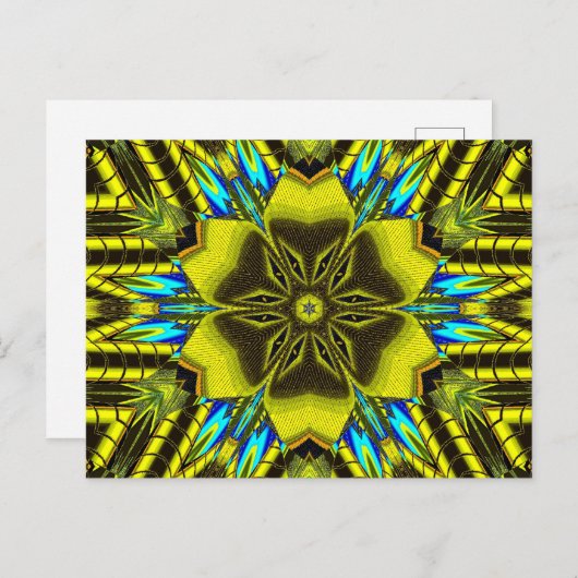 KUNSTSTOFF 9 POSTKARTE (Vorne/Hinten)