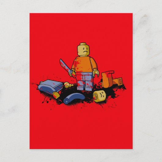 Kunststoff-Horror Postkarte (Vorderseite)