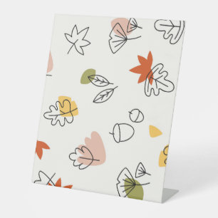 Kunststoff-Sockel-Schild 10"X12" Sockelschild