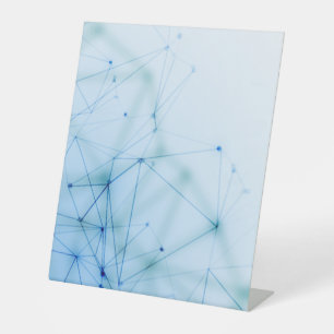 Kunststoff-Sockel-Schild 10"X12" Sockelschild