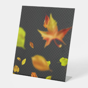 Kunststoff-Sockel-Schild 10"X12" Sockelschild