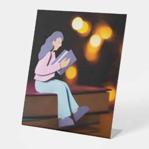 Kunststoff-Sockel-Schild 10"X12" Sockelschild
