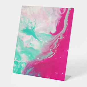Kunststoff-Sockel-Schild 25x30 cm Sockelschild