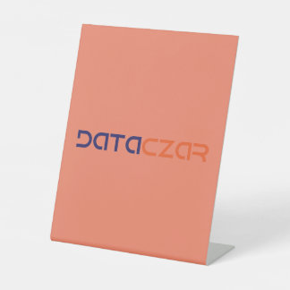 Kunststoff Sockelschild 20,32cm x 25,4cm