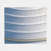 Kunststoffbehälter, blau und weiß fleecedecke (Vorderseite (Horizontal))