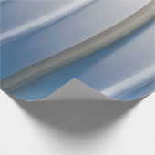 Kunststoffbehälter, blau und weiß geschenkpapier (Ecke)