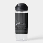 Kunststoffflasche mit schwarzem Mclaren Trinkflasche (Rückseite)