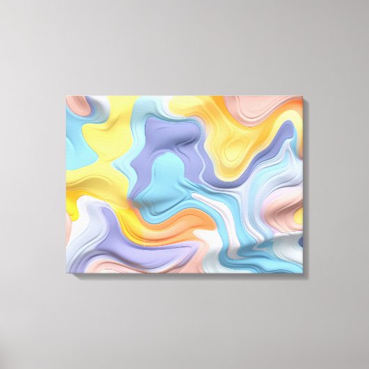 Kunststoffflüssigkeitsformen Leinwanddruck (Vorderseite)