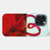 Kunststoffherz iPhone Hülle (Rückseite (Horizontal))
