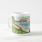 Kunststudie von Georges Seurat Kaffeetasse (Vorderseite Links)
