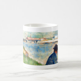 Kunststudie von Georges Seurat Kaffeetasse