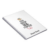 Kunststudienschule personalisiertes Geschenk Noteb Notizblock (Rechte Seite)