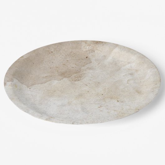 Kunststudio Beige Antiquitätenparkprojekt des Mend Pappteller (Schrägansicht)