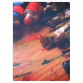 Kunststudio personalisiert klemmbrett (Rückseite)