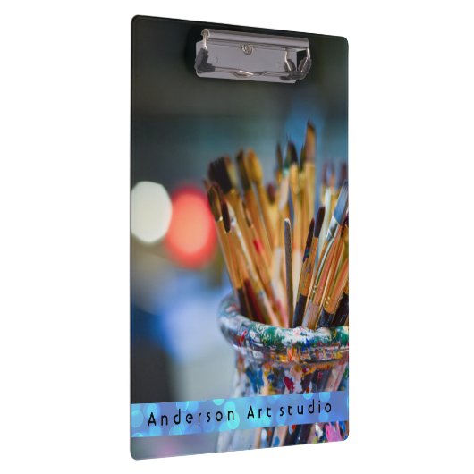 Kunststudio personalisiert klemmbrett (Rechts)