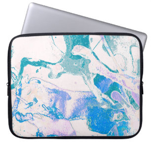 Kunsttextur. Helle violette Grenze. Violet Art Laptopschutzhülle