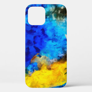 Kunsttextur, kreative Öl Hintergrund, gestreift un Case-Mate iPhone Hülle