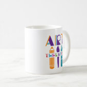 Kunsttherapeut Kaffeetasse (VorderseiteRechts)
