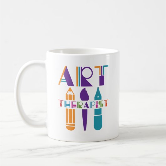 Kunsttherapeut Kaffeetasse (Links)