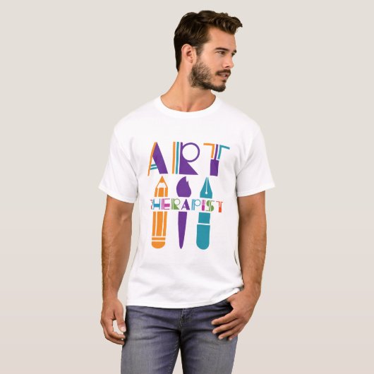 Kunsttherapeut T-Shirt (Vorne ganz)