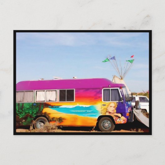 Kunsttransporte Postkarte (Vorderseite)