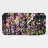 Kunsttrauben auf Blatt Case-Mate iPhone Hülle (Rückseite (Horizontal))