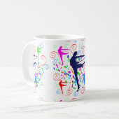Kunstturnen Kaffeetasse (Vorderseite Links)