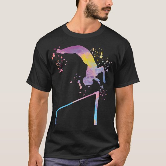 Kunstturnen Reck Jungen T-Shirt (Vorderseite)