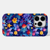 Kunsturlaub - Vibranntes Winter Wonderland Design Case-Mate iPhone Hülle (Rückseite (Horizontal))