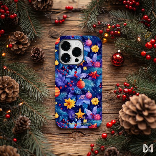 Kunsturlaub - Vibranntes Winter Wonderland Design Case-Mate iPhone Hülle