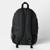 Kunstvibes Bedruckter Rucksack (Rückseite)