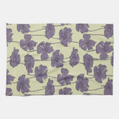KunstVintager Blumenmusterhintergrund Handtuch (Horizontal)