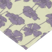 KunstVintager Blumenmusterhintergrund Tischdecke (Schrägansicht)