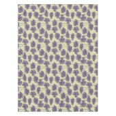 KunstVintager Blumenmusterhintergrund Tischdecke (Vorderseite)