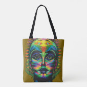 Kunstvolle Bewegung  Tasche (Rückseite)