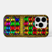 Kunstvolle Eleganz iPhone Hülle (Rückseite (Horizontal))