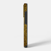Kunstvolle Eleganz iPhone Hülle (Linke Seite)