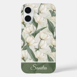Kunstvolle Geschenke zum Muttertag Tulpe Custom iPhone 16 Hülle