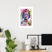 Kunstvolle Kunstwerke & Exklusives Design Poster (Heimbüro)