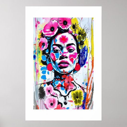 Kunstvolle Kunstwerke & Exklusives Design Poster (Vorne)