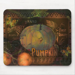Kunstvolle Kürbisse zum Erntedankfest Mousepad