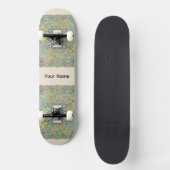 Kunstvolle Zentangle-Skateboard mit individuellem Skateboard (Vorderseite)