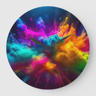 Kunstvoller Wanduhr