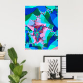 Kunstwaldblättern Poster (Heimbüro)