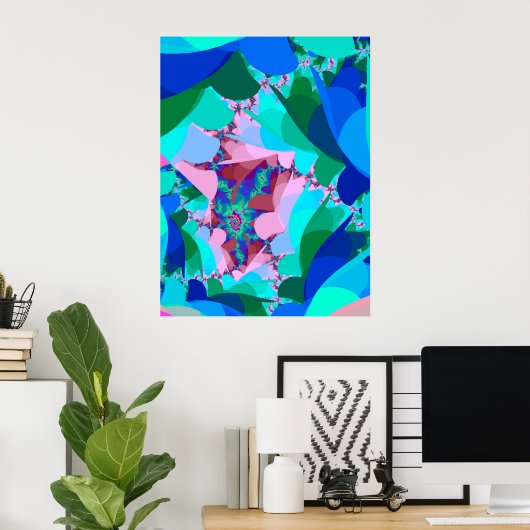 Kunstwaldblättern Poster (Heimbüro)